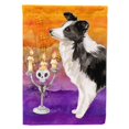 thumbnail image 1 of Carolines Treasures CK3207CHF Hallween Border Collie Flag Canvas House Size, 1 of 4