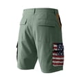 thumbnail image 5 of We The People Script Cargo Shorts with 1776 To 2026 Badge and Relaxed Fit, Awesome For Town Hall Meetings Historical Tours Army Green L, 5 of 5