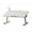 White, variant on Lorelo Laptop Bed Tray Table, Height Angle Adjustable Laptop Bed Stand, Portable Lap Desk with Foldable Legs, Foldable Lap Tablet Table for Sofa Couch