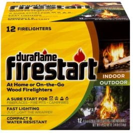 

Duraflame Duraflame 04841 Firestart Indoor/Outdoor Firelighters Box Of 12