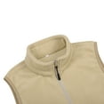 thumbnail image 5 of Women's Fleece Vest Sleeveless Jacket, Lightweight Warm Soft Vests Outerwear with Zip Up Pockets, 5 of 8