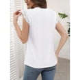 thumbnail image 2 of Blusa de Encaje con Cuello Alto para Mujer M, 2 of 7