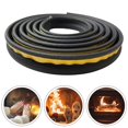 thumbnail image 3 of AFQH 2m long 10mm Flat home Stove glass Seal Fire Rope with Adhesive, 3 of 9