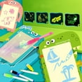 thumbnail image 3 of Bangcool Kids Drawing Board Luminous Dinosaur Doodle Board Drawing Tablet with 4 Pens, 3 of 10