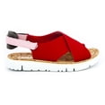 thumbnail image 4 of Camper Women's Oruga Sandals, Red \ White,12 M US, 4 of 7