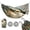 White-Haired Black-eyed Lamb, variant on Hanging Hammock Portable Travel Camping For Outdooor Beach Camping Hiking White Flowerss