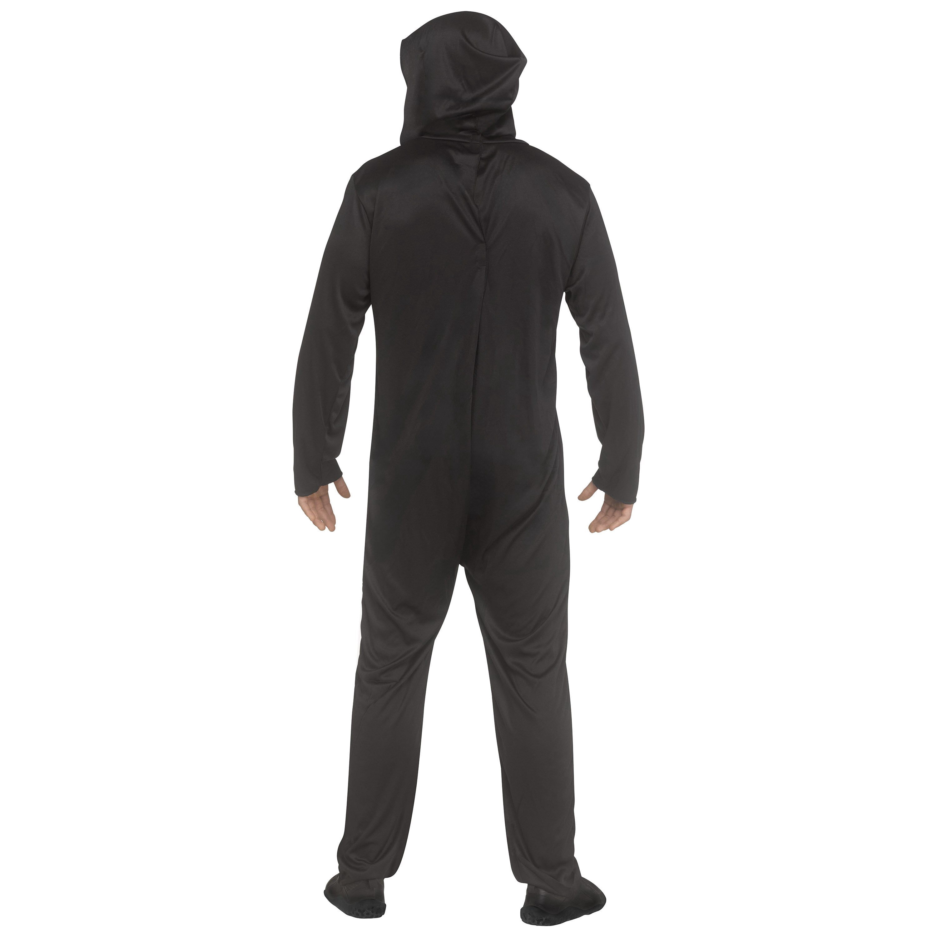 Skeleton Jumpusit Halloween Costum for Adults, Men's Size M (32/34), by Way to Celebrate