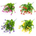 thumbnail image 3 of Artificial Flower Plant Decorative 35 Head Plastic Fake Plant Home Office Decor, 3 of 6