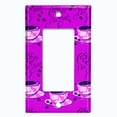 thumbnail image 5 of Metal Light Switch Plate Outlet Cover (Pink Floral Coffee Cup COF003), 5 of 13