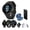 Black, variant on Venu 4 41mm GPS Fitness Smartwatch, Silver with Periwinkle Band Bundle