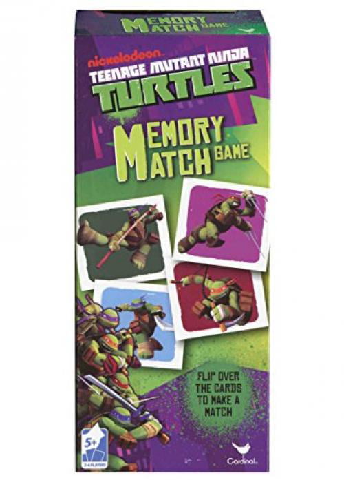 Teenage Mutant Ninja Turtles Memory Match Game Nickelodeon Cardinal 3 for sale online 