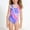 Purple, variant on Tween Girl Swimsuit Cut Out 1-Piece Bathing Suits Quick Dry Summer Swimwear Tween Swimsuits for Girls 11-12 Years