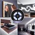thumbnail image 4 of Gostoto 5V USB 1.64-16.4ft Waterproof IP65 LED Cabinet Light With Hand Sweep Sensor Switch Dimmable Strip Lights for Closet Kitchen Bathroom, 4 of 6