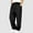 Black, variant on Kids Boys Cargo Pants Elastic High Waisted Drawstring Baggy Cargo Pants With Pocket Loose Fit Teens Active Workout Joggers Boys Fashion 7-8 years