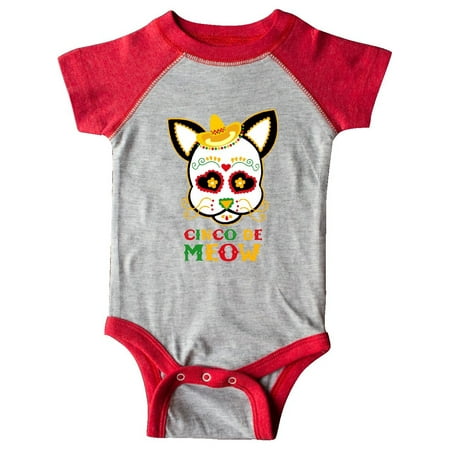 

Inktastic Cinco De Meow Cat Gift Baby Boy or Baby Girl Bodysuit