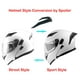thumbnail image 4 of Casco de moto 1Storm, modular, integral, abatible, HB89, blanco, 4 of 7