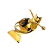 thumbnail image 1 of Langgg Trophée de Football Sculpture Décorative pour Fans de Football d'Équipe Fans Sports, 1 of 4