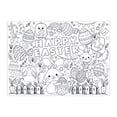 thumbnail image 2 of LEWEEN Easter Coloring Poster Tablecloth 43x31 Inch, Kids Crafts School Activities Party Decorations, Safe Sturdy Kraft Paper Coloring Fun For Easter Celebrations, 2 of 7