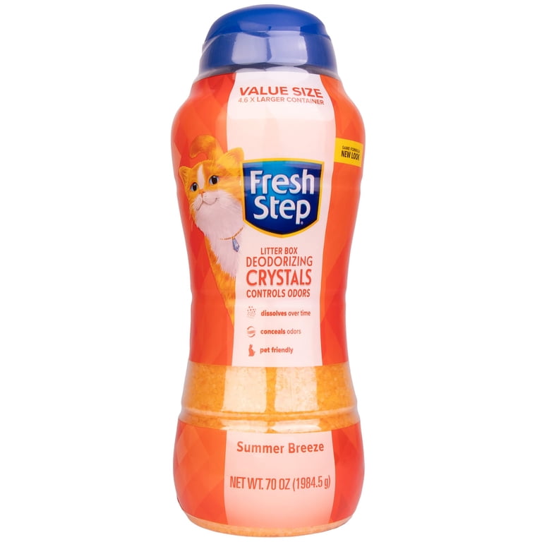 Cat Litter Deodorizing Crystals, Summer Breeze Scent photo 1