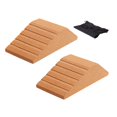 thumbnail image 5 of funtasica Cork Squat Wedge Block Durable Trainer for Pilates Yoga Heel Elevated Squats 2pcs with bag, 5 of 8