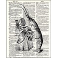 thumbnail image 2 of Lobster Grooming - Dictionary Art Print Printed On Authentic Vintage Dictionary Book Page - 8 x 10.5, 2 of 3