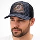 thumbnail image 5 of KNITE Gorra Farmer Horse Black Trucker Hombre Ajustable Estilo Rancho Caballo, 5 of 5