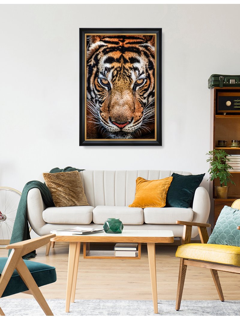 DECORARTS - Tiger on the Prowl Wild Animal Wall Art. Giclee Prints
