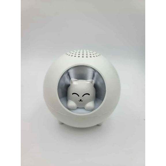 BLUETOOTH AUDIO PLANET DRAGON CAT WHITE SPEAKER