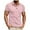 Pink, variant on LODIENY Men's Casual Polo Shirts Short Sleeve Fashion Golf Shirt Classic Striped Slim Fit T-Shirts Lightweight Business Work Collared T Shirt Pink L