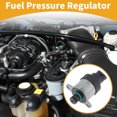 thumbnail image 2 of Regulador de presión de combustible Unique Bargains No.1465ZS0115/0928400822 para Jeep Cherokee 2002-2008, plástico y metal, 20-70 psi, resistente a la corrosión, 1 pieza, 2 of 7