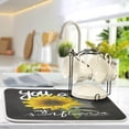 thumbnail image 5 of GZHJMY You are My Sunflower Quotes Dish Drying Mat, Absorbent Microfiber Dishes Drainer Mats for Kitchen Counter Large Size 18 x 24 Inch, Coffee Mat, 5 of 7