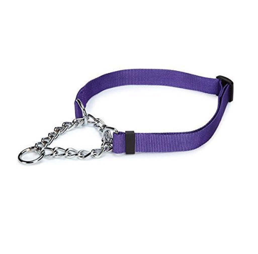 Bulk Dog Collars 50 Adjustable Chain Martingales Assorted Color Rescue Shelter (Medium - 16 to 24 Inch)