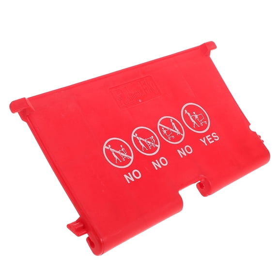 TABLZONE Red Cart Chair Insert for , Comfortable Shopping with Easy Installation and