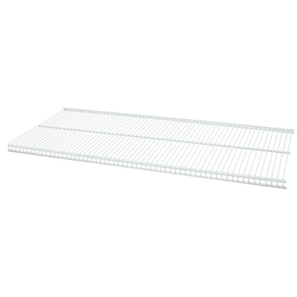 Organized Living 1813127211 12" X 72" White Wire Shelf Pack of 6