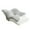 Gray, variant on DAMAI Memory Foam Neck Pillow with a Butterfly-Shaped Design—ergonomically Designed to Provide Support for Side Sleepers, Featuring Slow Rebound Technology(Gray)