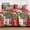 Red, variant on CHARRYARN Floral Quilt Set Twin Size Bedding Set with 1 Pillow Shams, Soft Bedspreads Lightweight Bed Coverlets for All Seasons - (Green, 68"x90",2 Pieces)
