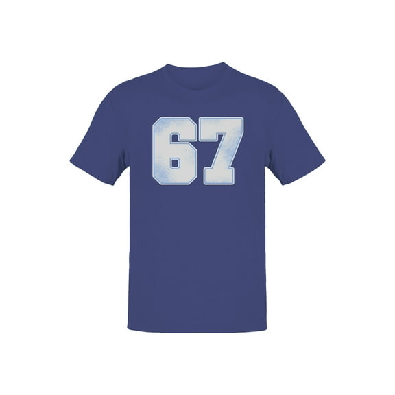 Retro Style Number 67 Design Men's T-shirt