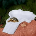 thumbnail image 5 of Turtle Water Bowl with Removable Ladder - Thickened Reptile Bathing Pool for Turtles, Amphibians, and Aquatic Pets - Easy Assembly & Cleaning, 5 of 6