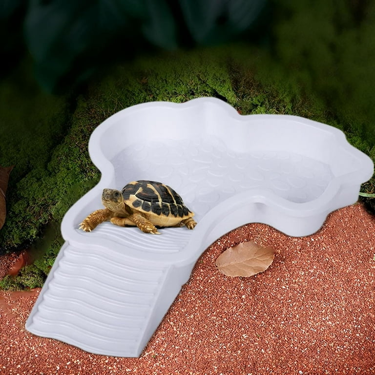 2025 Turtle Bath Pool with Removable Ladder, Durable Plastic