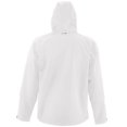 thumbnail image 3 of SOLS - Chaqueta/Cazadora Soft Shell con capucha Modelo Replay hombre caballero (Blanco) SOLS UTPC410_white, 3 of 3
