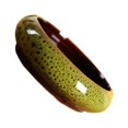 thumbnail image 2 of Ounissouiy Maceta de cerámica hidropónica maceta suculentas contenedores redondos para cuenco suministros maceta decoraciones verde Type2 NO2, 2 of 6