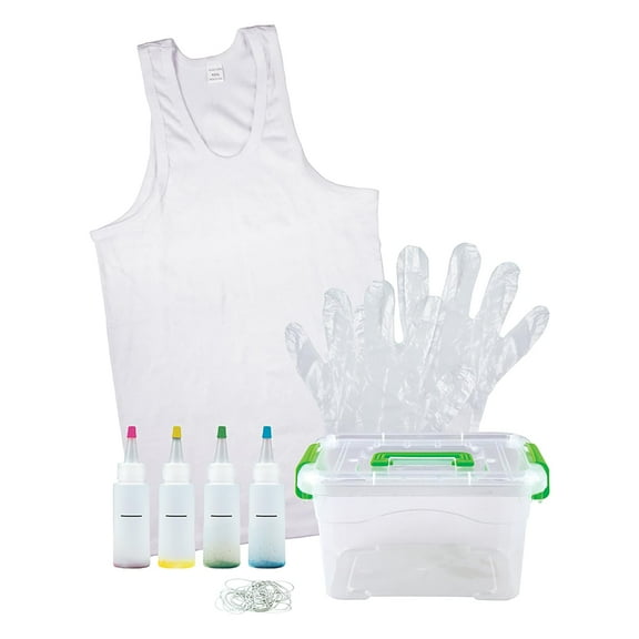 Fashion Angels Neon Tie Dye Tank Top Fashion Design Kit