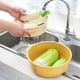 thumbnail image 5 of Conjunto de Tazón de Colador de Coladores, Cesta de Colador de Doble Capa de PlásTiCo de Gran Capacidad Párrica Multifuncional para Hogar, 5 of 7