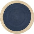 thumbnail image 2 of nuLOOM Eleonora Casual Jute Area Rug, 8', Blue, 2 of 9