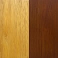 thumbnail image 2 of Set of 2 Light Oak Brown and Nutmeg Brown Keyhole Back Dining Chair 41", 2 of 3