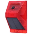 thumbnail image 2 of Lámpara de alarma solar con sensor de movimiento de 129 dB, repelente de animales con control remoto para huertos agrícolas., 2 of 14