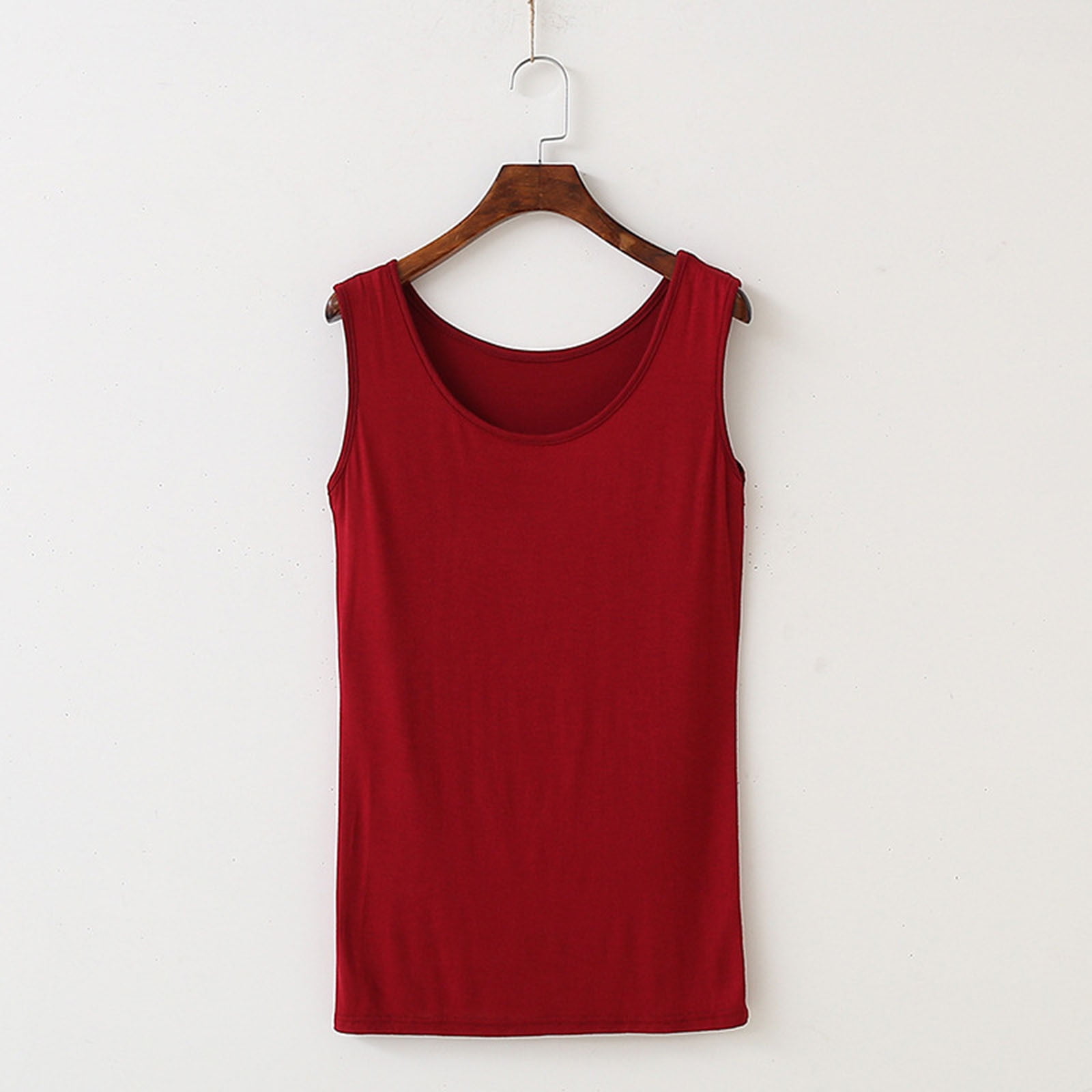 EazyTech Tank Tops for Women Plus Size Soft Undershirt Lounge Sleep Pajamas Tops Summer Basic Layering Tee Shirt