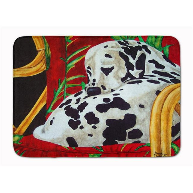 Carolines Treasures AMB1118RUG Sunday Nap Dalmatian Machine Washable Memory Foam Mat