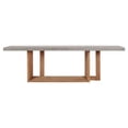 thumbnail image 2 of Seasonal Living Perpetual Lucca Teak Wood/Concrete Dining Table in Slate Gray, 2 of 6