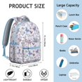 thumbnail image 6 of "Stylish Butterfly Design Backpack - Ergonomic School Bag for Teens & Adults, Spacious Compartment for Laptop & Books, Trendy Floral Gift", 6 of 6
